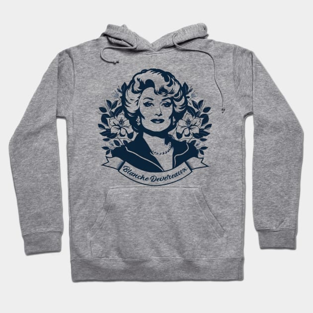 Blanche Devereaux // Vintage Fan Art Hoodie by Trendsdk